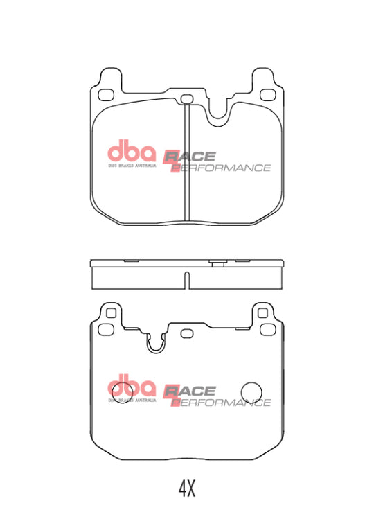 DBA 12-19 BMW 3-Series (F30) Front RP Performance Brake Pads - DB2299RP