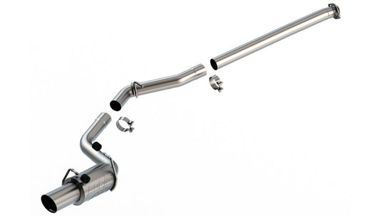 Borla 2022+ Subaru BRZ / 2022+ Toyota GR86 ATAK Cat Back Exhaust - 4.5in Stainless Tips - 140912