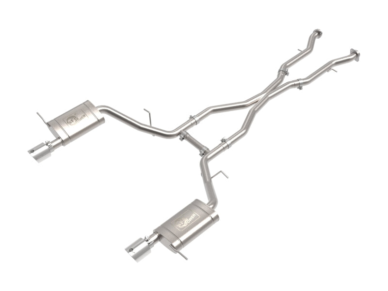 aFe 11-21 Dodge Durango V6-3.6L/V8-5.7L MACH Force-Xp 304 SS Cat-Back Exhaust System w/ Polished Tip - 49-32086-P