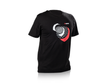 Load image into Gallery viewer, Akrapovic Lifestyle T-shirt Mesh Mens Black - Large
