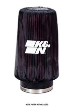 Load image into Gallery viewer, K&amp;N Universal Round Tapered Filter Wrap - Black - 6in Base ID x 4.625in Top ID x 9in Height - RE-0810PK