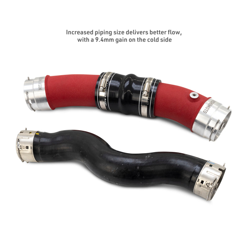 Mishimoto 2024+ Toyota Tacoma Intercooler Pipe Kit - Red - MMICP-TAC-24RD