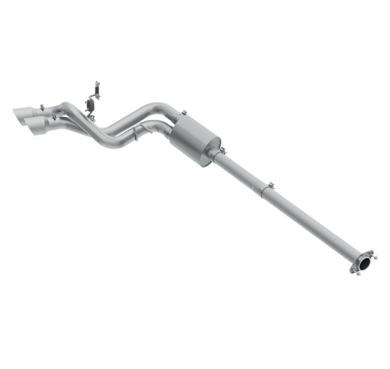 MBRP 09-14 Ford F150 Pre-Axle 4.5in OD Tips Dual Outlet 3in AL Cat Back - S5261AL