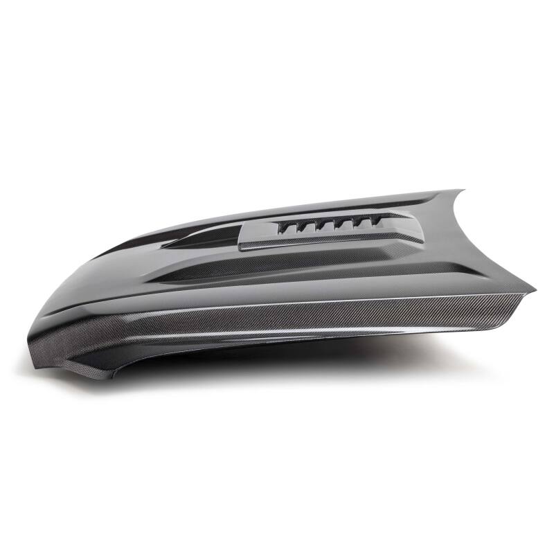 Seibon 2024+ Toyota Tacoma TR-Style Carbon Fiber Hood - HD24TYTA-TR