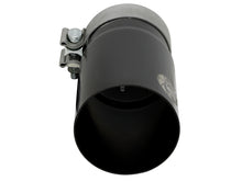 Load image into Gallery viewer, aFe MACH Force-Xp Universal Exhaust Tip 3-1/2 IN Inlet x 4 IN Outlet x 7 IN L Black Right Side Exit - 49T35404-B07