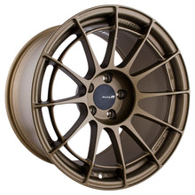 Load image into Gallery viewer, Enkei NT03RR 18x10.5 5x114.3 15mm Offset 75mm Bore Titanium Gold Wheel - 512-8105-6515GG