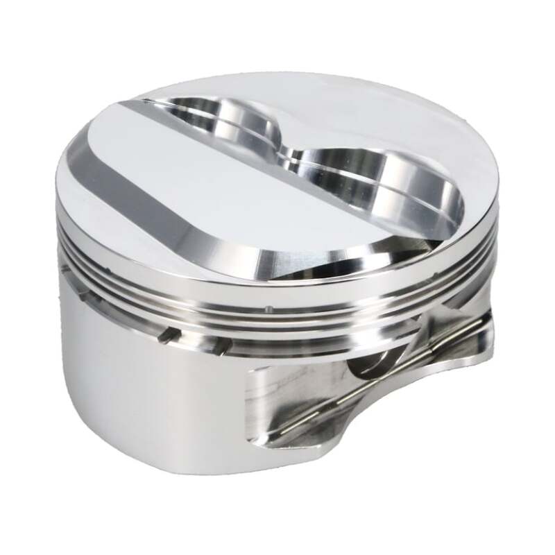Manley Chevrolet Small Block Piston Set - 4.035in Bore 1.125in CH, 11.00 CC - 591935-8