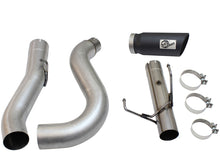 Load image into Gallery viewer, aFe MACHForce XP Exhaust Large Bore 5in DPF-Back SS 13-15 Dodge Trucks L6-6.7L (td) *Black Tip - 49-42051-1B