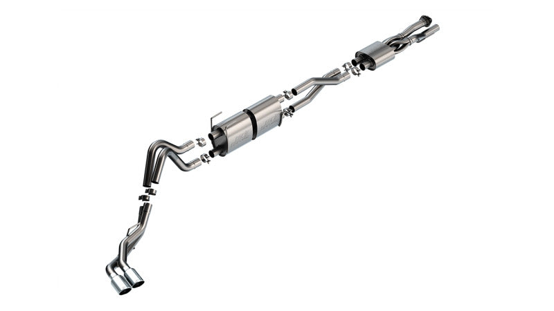 Borla 20-26 Ford F250/F350 Super Duty 7.3L V8 CC SB (160in WB) (SRW) S-Type Cat-Back Exhaust - 141016