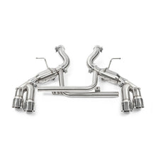 Load image into Gallery viewer, Mishimoto 2016+ Chevrolet Camaro SS Quad-Tip Pro Axle-Back Exhaust w/ Polished Tips
