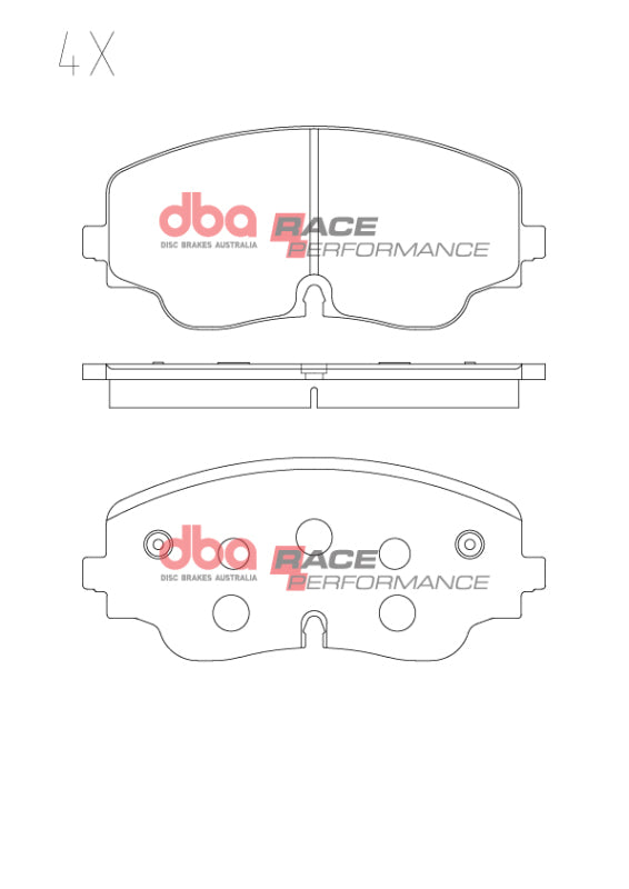 DBA 2022+ Volkswagen Golf R RP Performance Front Brake Pads - DB15271RP