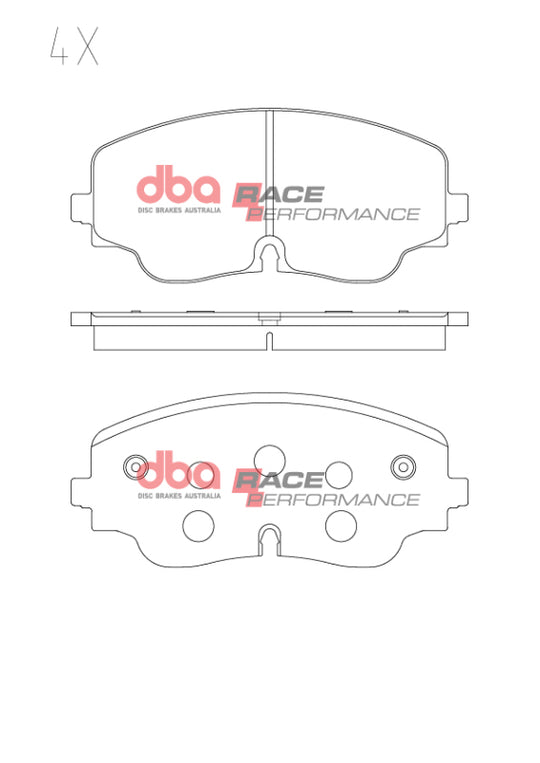 DBA 2022+ Volkswagen Golf R RP Performance Front Brake Pads - DB15271RP