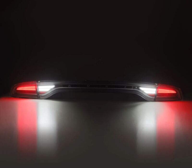 AlphaRex 15-23 Dodge Charger NOVA-Series Prismatic LED Tail Lights Smoke - 642040
