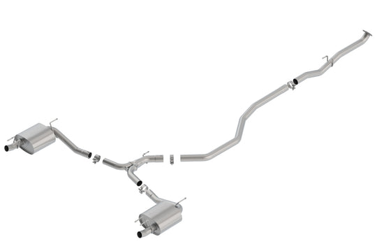Borla 18-19 Honda Accord Sport 2.0L Turbo FWD AT/MT 4DR 2.25in/2.75in S-Type Catback Exhaust - 140786