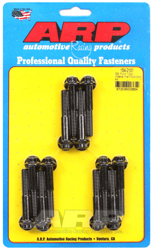ARP SB Ford 12pt Intake Manifold Bolt Kit - 154-2101