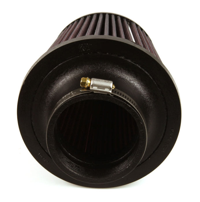 K&N Universal Rubber Filter - Round Tapered 6in Base OD x 3in Flange ID x 6in H - RE-0930