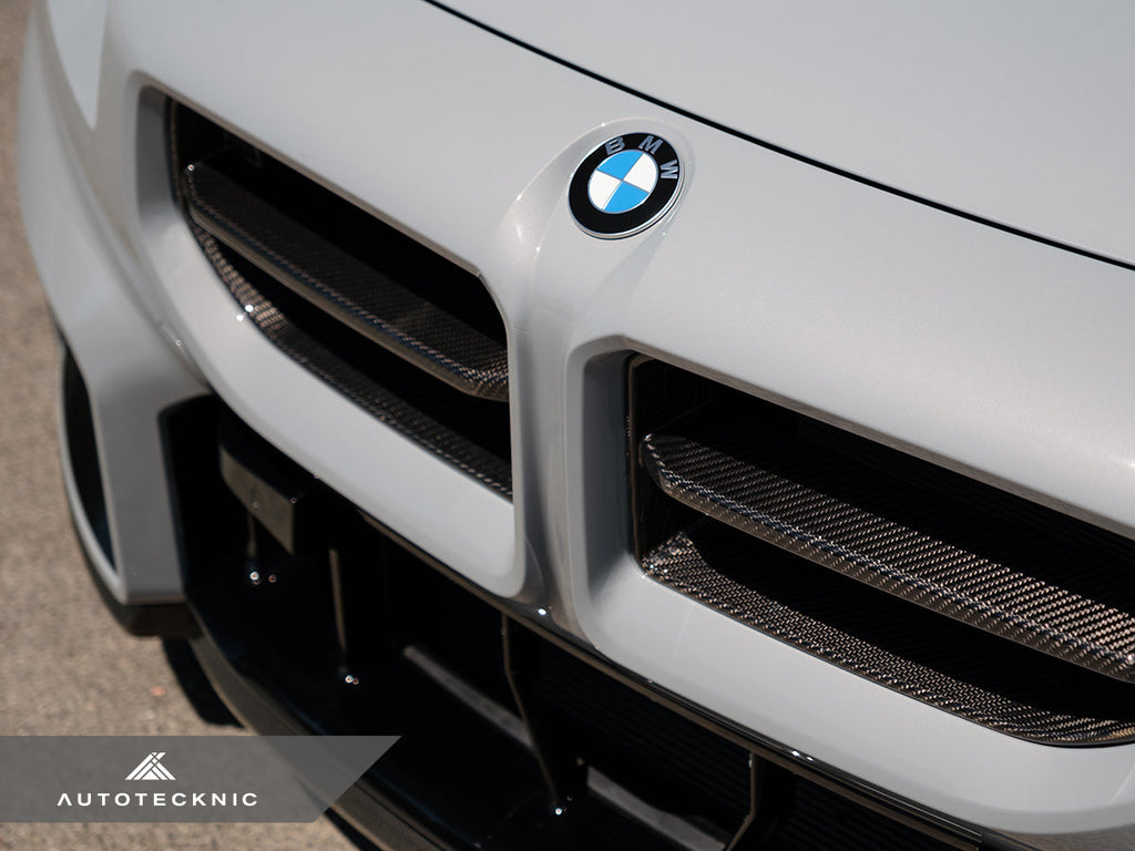 AutoTecknic Gloss Black Motorsport Front Grille - BMW G87 M2