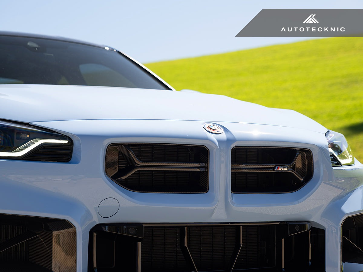 AutoTecknic Dry Carbon Corsa Front Grille - BMW G87 M2