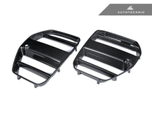 Load image into Gallery viewer, AutoTecknic Dry Carbon Podium V1 Front Grille Set - BMW G80 M3 | G82/ G83 M4
