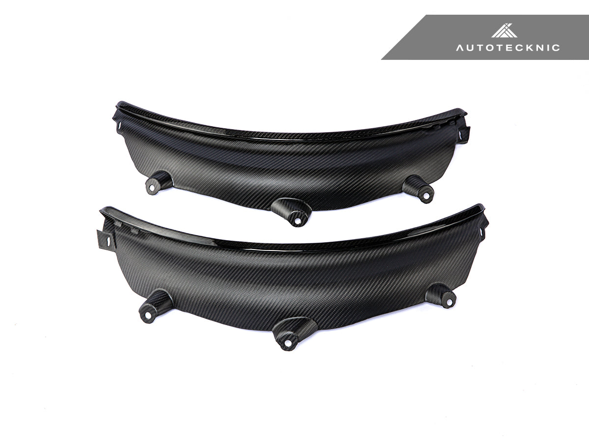 AutoTecknic Carbon Fiber Rear Wheel Arch Extension Set - BMW G80 M3