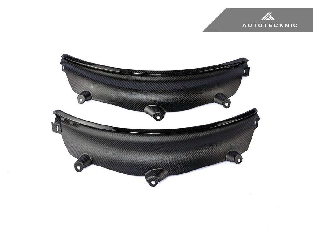 AutoTecknic Carbon Fiber Rear Wheel Arch Extension Set - BMW G80 M3