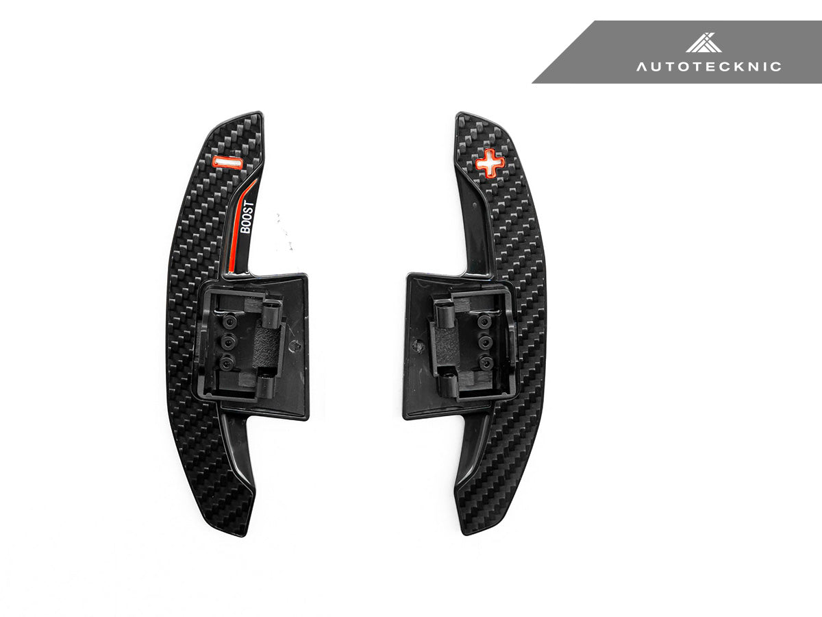 AutoTecknic Carbon Fiber V2 Pole Position Shift Paddles - BMW G9X M5 & More 2024-Up