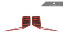Load image into Gallery viewer, AutoTecknic Dry Carbon Rear Bumper Trim Set - BMW G87 M2