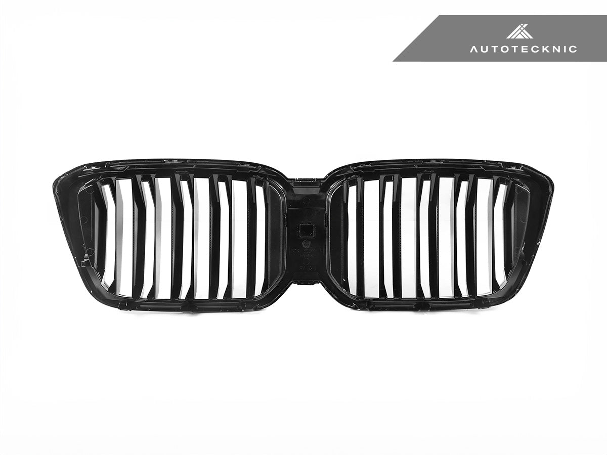 AutoTecknic Dry Carbon Fiber Dual-Slats Front Grille Set - BMW G01 X3 LCI | G02 X4 LCI