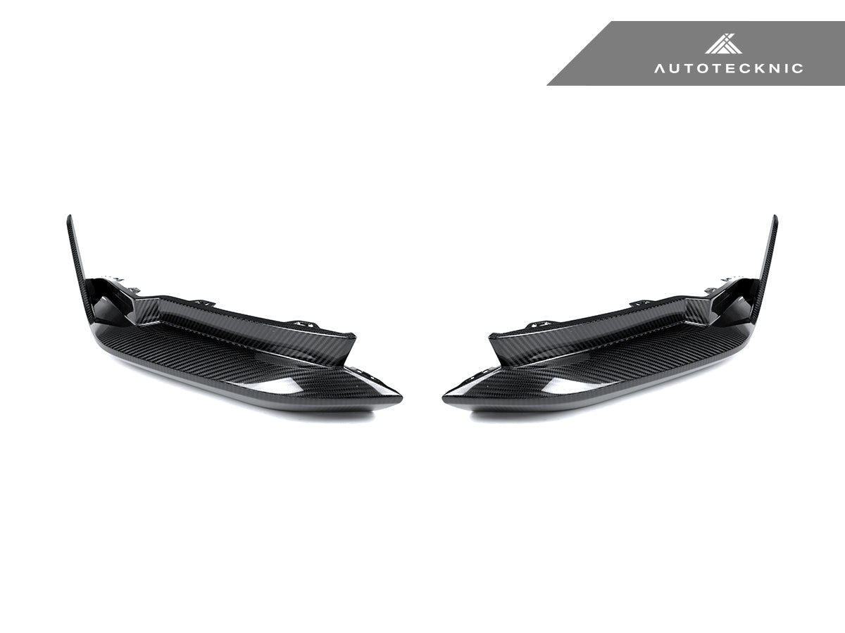 AutoTecknic Dry Carbon Performance Rear Splitter Set - BMW G80/ G81 M3 | G82/ G83 M4