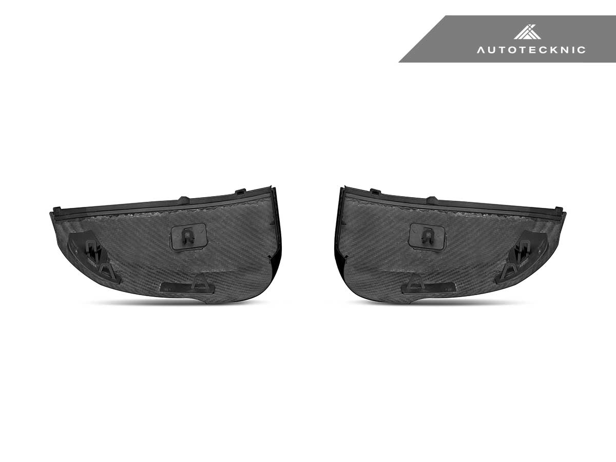 AutoTecknic Dry Carbon Fiber Mirror Cap Set - BMW F74 M235 xDrive Gran Coupe