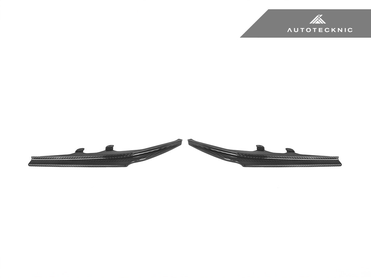 AutoTecknic Dry Carbon Rear Side Diffuser Set - BMW G42 2-Series