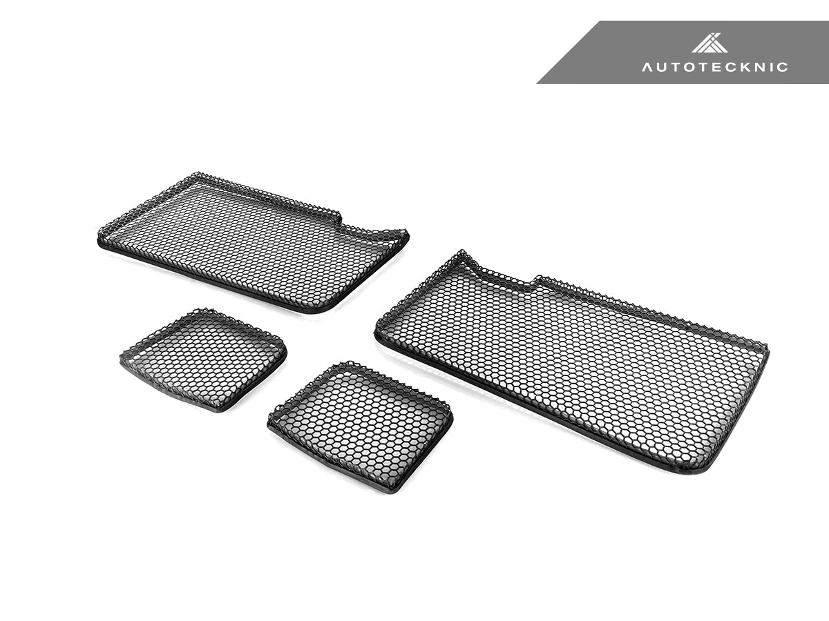 AutoTecknic Center Bumper Honeycomb Mesh Grille Kit - BMW G90/ G99 M5