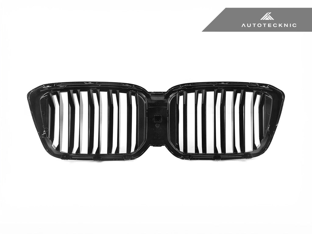 AutoTecknic Dry Carbon Fiber Dual-Slats Front Grille Set - BMW F97 X3M LCI | F98 X4M LCI
