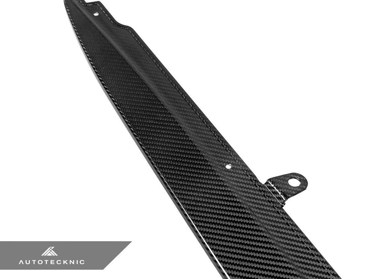AutoTecknic Dry Carbon Fiber Side Skirt Extension Set - BMW F90 M5 | G30 5-Series