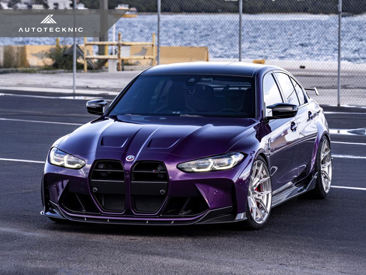 AutoTecknic Dry Carbon Motorsport V2 Front Grille - BMW G80 M3 | G82/ G83 M4