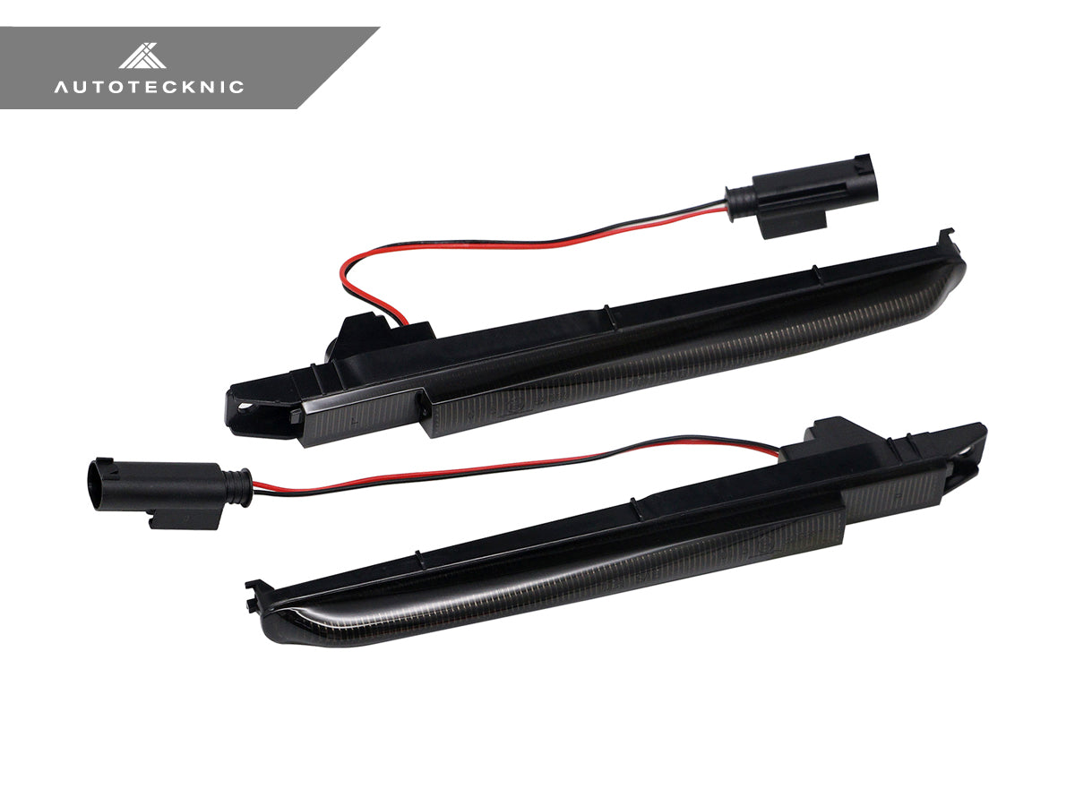 AutoTecknic Tinted Sequential LED Fender Turn Signal Set - BMW F10 M5