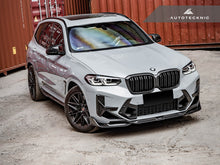Load image into Gallery viewer, AutoTecknic Dry Carbon Front Bumper Trim Set - BMW F97 X3M LCI | F98 X4M LCI