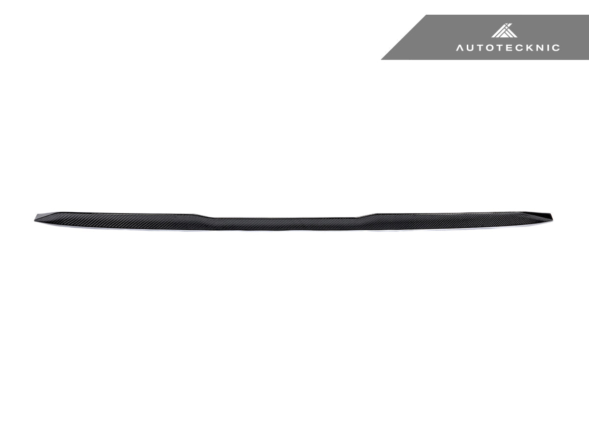 AutoTecknic Dry Carbon V1 Elevated Trunk Spoiler - BMW G80 M3