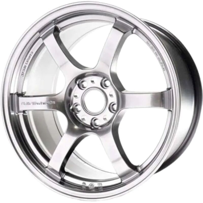 Gram Lights 57DR 19x10.5 +35 5x112 Grace Silver Wheel(MOQ 20pcs) - WGI635MQNK