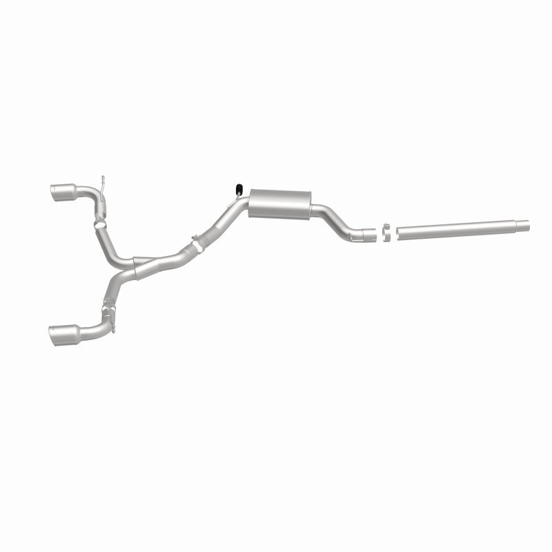 MagnaFlow SYS C/B Dual Split Rear Exit 4in Polished Tips 2015 VW GTI 2.0L Turbo - 15357
