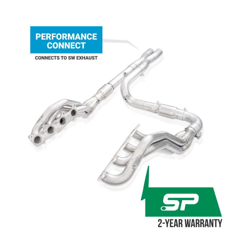 Stainless Works 15-25 Ford F-150 5.0L Stainless Power Header Kit Performance Connect - SFT18HCAT