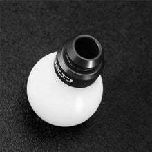 Load image into Gallery viewer, Cobb Subaru 5-Speed COBB Knob - White Knob w/ Stealth Black - 211350-W-BK