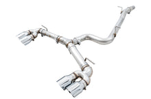 Load image into Gallery viewer, AWE Tuning MK7.5 Golf R Track Edition Exhaust w/Chrome Silver Tips 102mm - 3015-42140