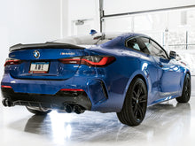 Load image into Gallery viewer, AWE Tuning 2019+ BMW M340i (G20) Non-Resonated Touring Edition Exhaust - Quad Diamond Black Tips - 3015-43156