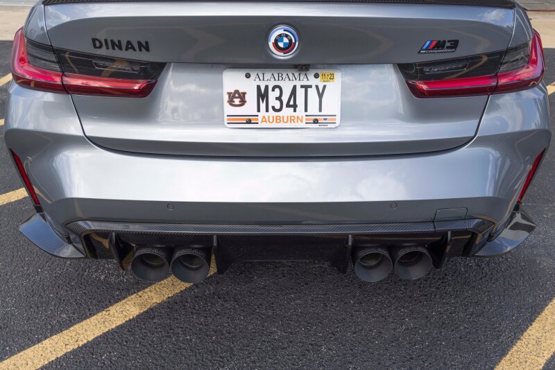 Dinan 21-27 BMW M3/M4 (G80/G82/G83) Carbon Fiber Rear Diffuser Surround - D980-0049