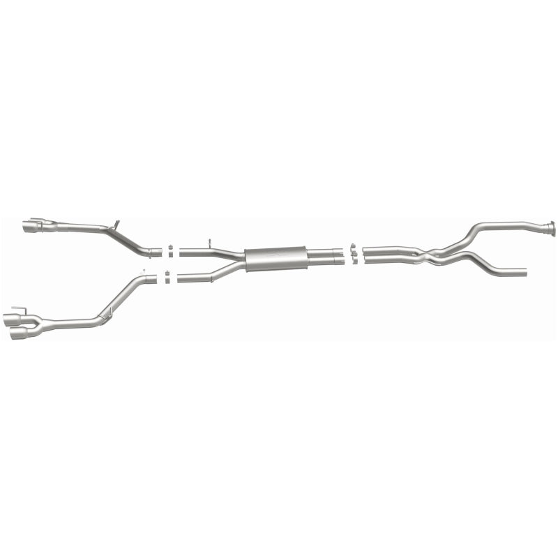 MagnaFlow CatBack 16-19 Cadillac CT6 V6 3.0L Street Series 2.5in Pipe Dia Polished Tips - 19301