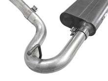 Load image into Gallery viewer, aFe Scorpion Exhaust System Cat Back 2.5in Aluminized Hi-Tuck 07-18 Jeep Wrangler JK V6 3.6/3.8L - 49-08043