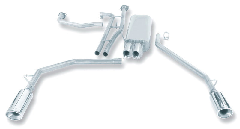 Borla 04-15 Nissan Titan 5.6L-V8 2&4WD Catback Exhaust System - 140079