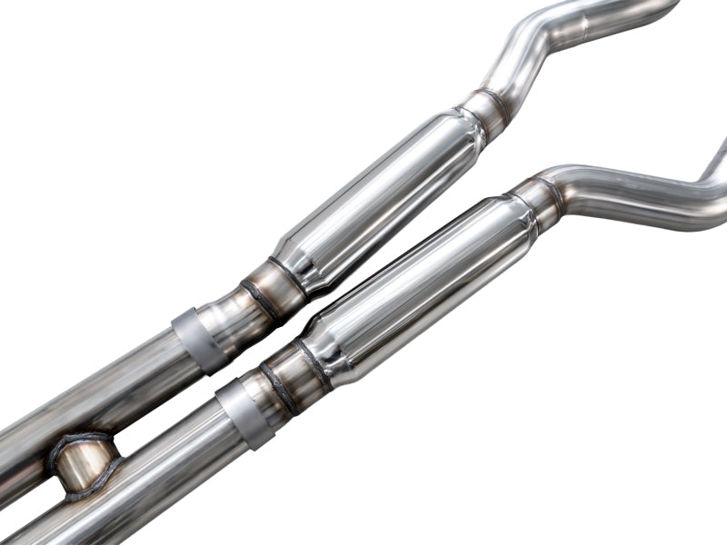 AWE Tuning 18-23 S550 Mustang GT SwitchPath Exhaust - Diamond Black Tips - 3025-43550
