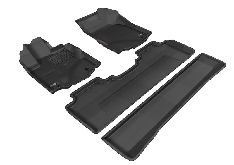 3D MAXpider 06-14 Honda Ridgeline Kagu Black Full Set - L1HD03901509